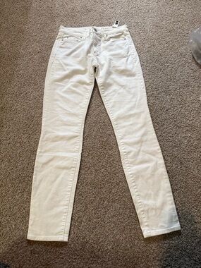 GAP Women's Cream Skinny Jeans